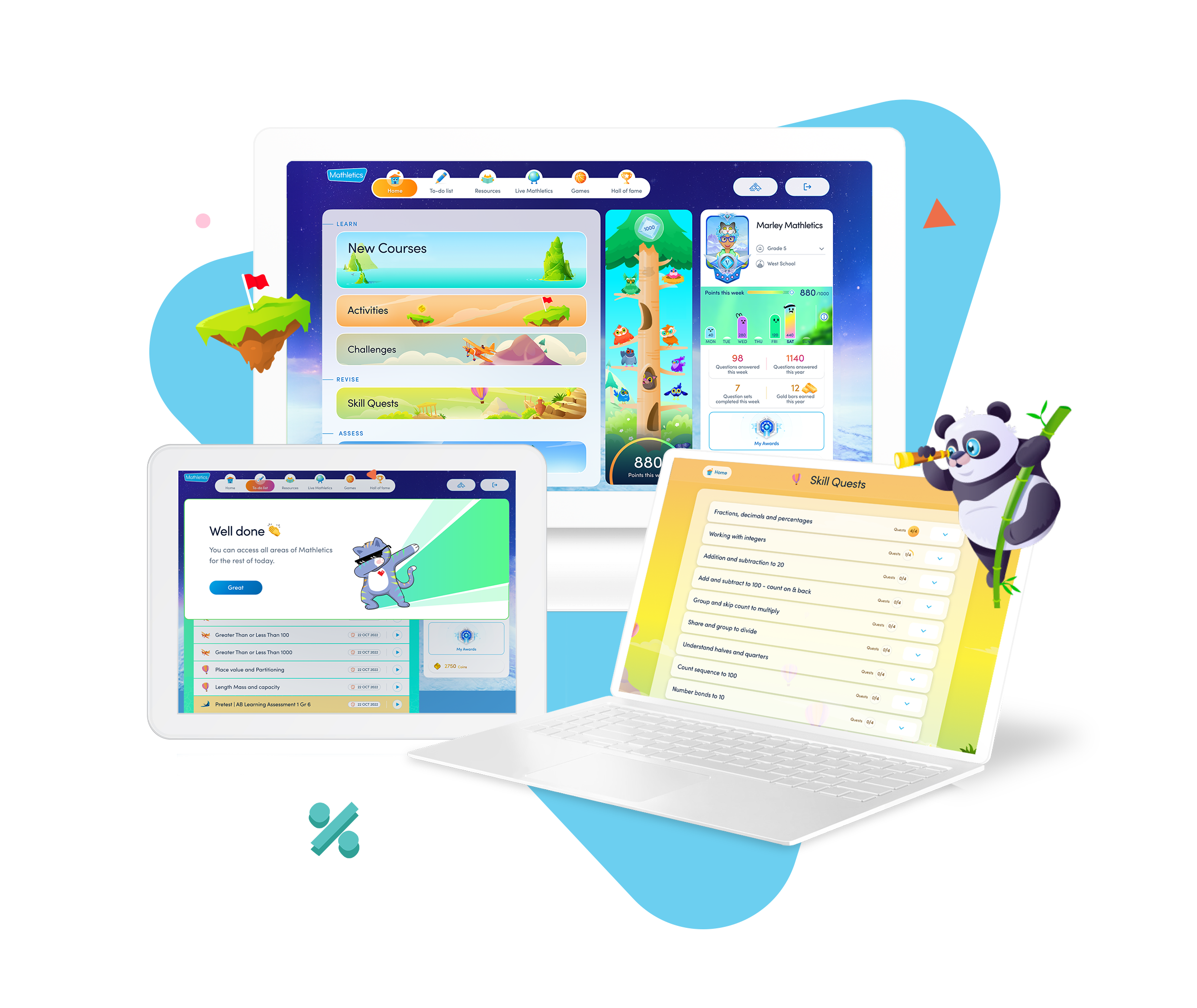 Mathletics is made for schools